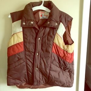 Vintage puff vest